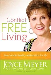 Cover of Conflict Free Living by Joyce Meyer