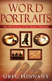 Front cover of Word Portraits by Greg Hinnant