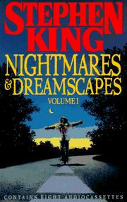 Front cover of Nightmares & Dreamscapes [1/3] (Suffer the little children / Crouch end / Rainy season / Dolan's Cadillac / The House on Maple Street / Umney's last case / Head down / Brooklyn August) by Stephen King
