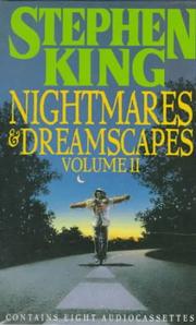 Front cover of Nightmares & Dreamscapes [2/3] (Chattery teeth / Dedication / Doctor's case / End of the whole mess / Home delivery / Moving finger / My pretty pony / Sneakers) by Stephen King
