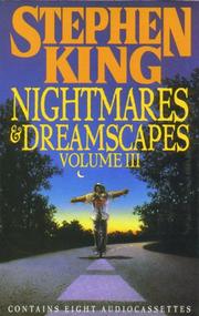 Front cover of Nightmares & Dreamscapes [3/3] (Beggar and the Diamond / Fifth Quarter / It Grows on You / Night Flier / Popsy / Ten O'clock People / You Know They Got a Hell of a Band) by Stephen King