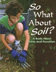 Cover of So What About Soil? by Rachel Chappell