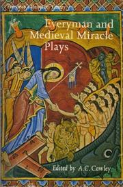 Front cover of Everyman and medieval miracle plays by A. C. Cawley