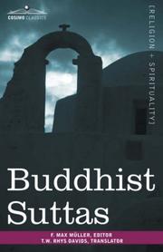 Cover of Buddhist Suttas by Unknown
