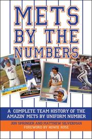 Cover of Mets by the numbers by Jon Springer