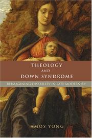 Front cover of Theology and Down Syndrome by Amos Yong