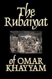 Front cover of The Rubaiyat of Omar Khayyam by Omar Khayyam