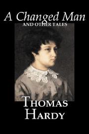 Front cover of A Changed Man and Other Tales by Thomas Hardy