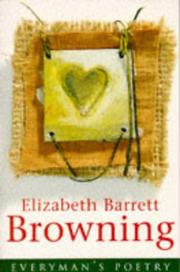 Cover of Elizabeth Barrett Browning by Colin Graham