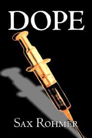 Cover of Dope by Sax Rohmer
