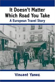 Cover of It Doesn't Matter Which Road You Take by Vincent Yanez