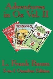 Front cover of Adventures in Oz Vol. II by L. Frank Baum