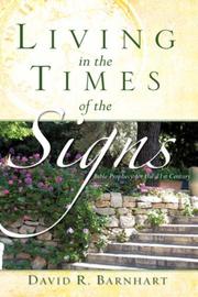Front cover of LIVING IN THE TIMES OF THE SIGNS by David R. Barnhart