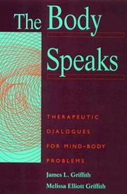 Cover of The body speaks by James L. Griffith