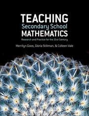 Front cover of Teaching secondary school mathematics by Merrilyn Goos