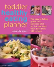 Front cover of Toddler Healthy Eating Planner by Amanda Grant