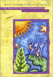 Front cover of More Favourite Worship Songs by Unknown