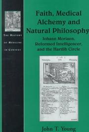 Front cover of Faith, Medical Alchemy and Natural Philosophy by J. T. Young