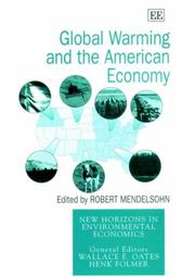 Cover of Global Warming and the American Economy by Robert Mendelsohn