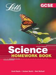 Front cover of GCSE Science Homework Book (GCSE Textbooks) by Unknown