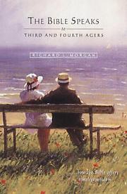 Front cover of The Bible Speaks to Third and Fourth Agers by Richard Morgan