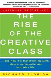 Front cover of The Rise of the Creative Class by Richard Florida