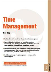 Cover of Time Management by Ros Jay