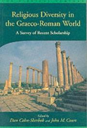Cover of Religious diversity in the Graeco-Roman world by Dan Cohn-Sherbok