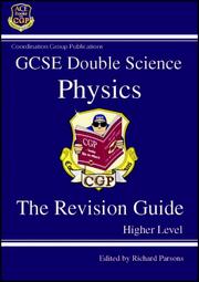 Front cover of GCSE double science by Richard Parsons