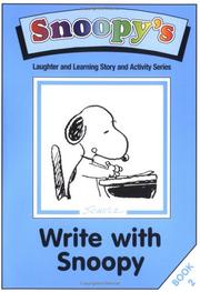 Cover of Write with Snoopy by Charles M. Schulz