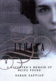 Cover of ITHAKA by Sarah Saffian
