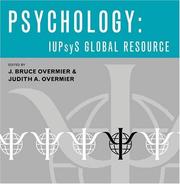 Cover of Psychology by J. Overmier