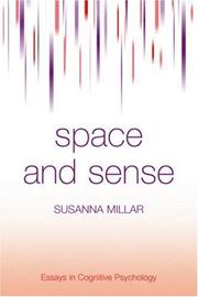 Front cover of Space and Sense (Essays in Cognitive Psychology) by Susanna Millar