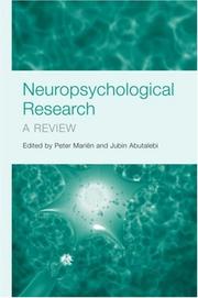 Cover of Neuropsychological Research by Peter Mariën