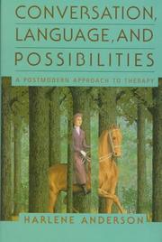Cover of Conversation, language, and possibilities by Harlene Anderson