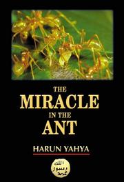 Cover of The miracle in the ant by Yahya Harun