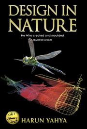 Cover of The Design in Nature by Yahya Harun