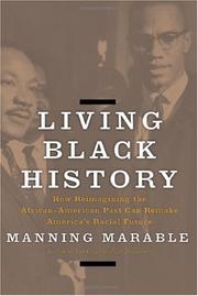 Front cover of Living Black history by Manning Marable