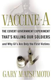 Cover of Vaccine A by Gary Matsumoto