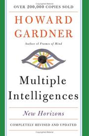 Cover of Multiple intelligences by Howard Gardner