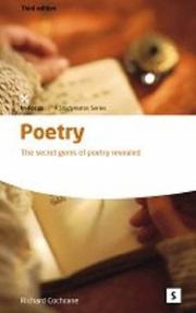 Cover of Poetry by Richard Cochrane