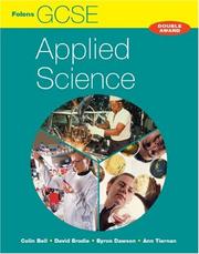 Cover of Folens GCSE applied science by Colin Bell