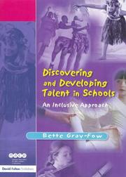 Cover of Discovering and Developing Talent in Schools by Bette Gray-Fow