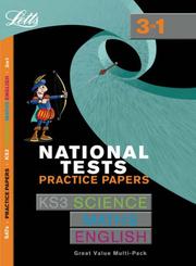 Front cover of Ks3 English,Maths and Science Practice Paper Folders by Unknown