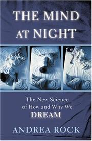 Cover of The mind at night by Andrea Rock
