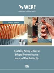 Front cover of Upset Early Warning Systems for Biological Treatment Processes by Nancy G Love