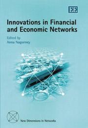 Cover of Innovations in Financial and Economic Networks (New Dimensions in Networks) by Anna Nagurney