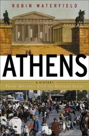 Cover of Athens by Robin Waterfield