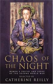 Front cover of Chaos of the Night by Catherine Reilly