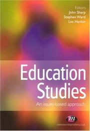Cover of Education studies by John Sharp